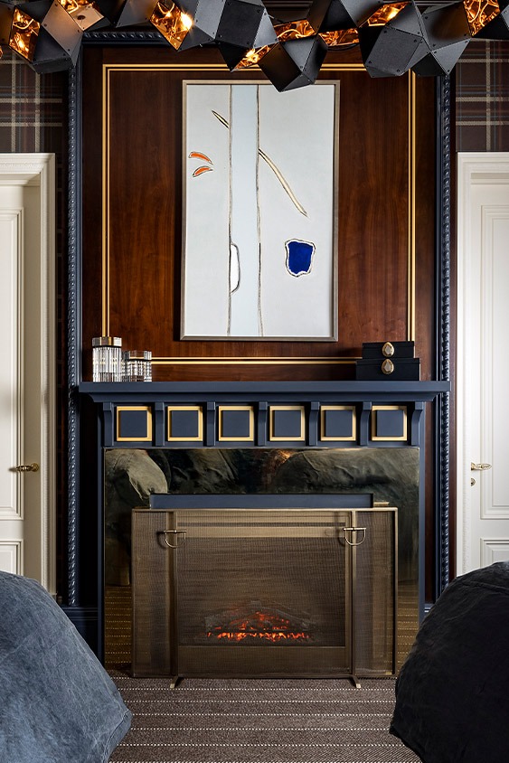 Blue Interiors | Lori Morris Design | Versatile colour enhances every room